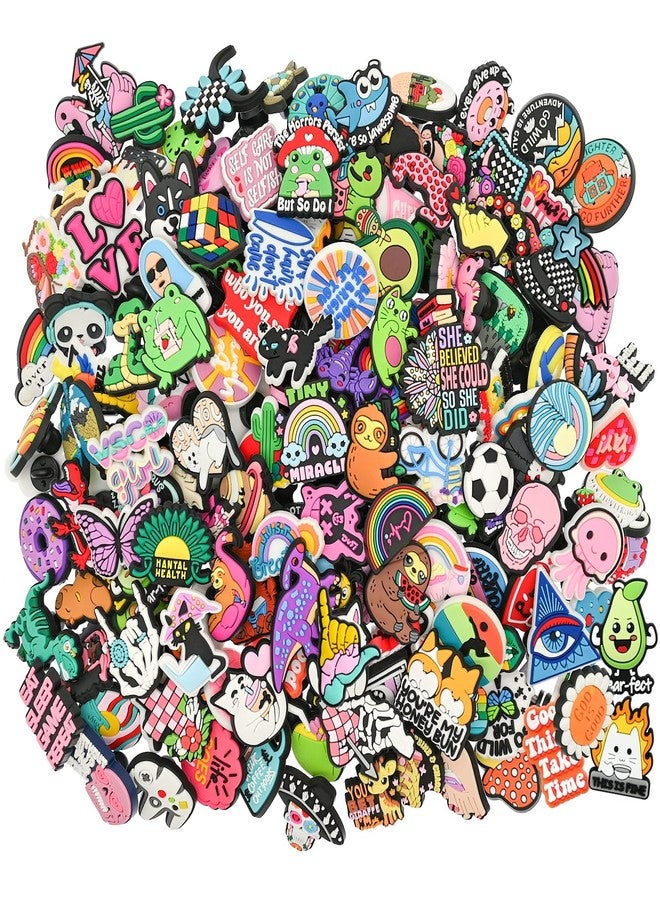 XHAOYEAHX 200 PCS Cute Pins Bulk, Funny Backpack Pin Aesthetic Lapel Badge Pin Set Brooch Pins for Backpacks, Hats, Bags - Image 1
