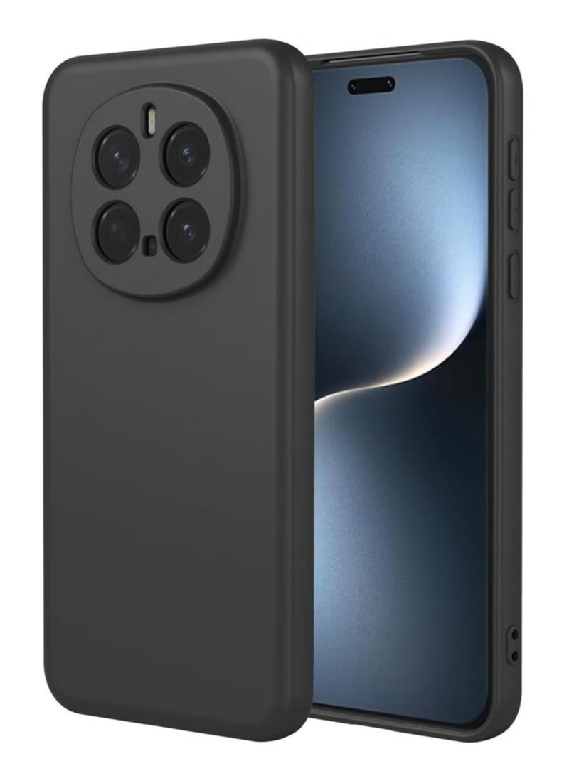 ELTRAZONE Soft Silicone Case for Honor Magic 7 Pro 5G (6.8-Inch) – Ultra-Thin, Shockproof & Anti-Scratch Protective Cover with Camera Protection, Flexible TPU, Durable & Lightweight Design – Black/Clear - Image 1