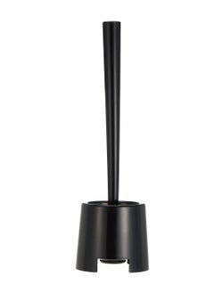HaHaHai Toilet Brush with Holder 36.5cm(Black)  - Image 1