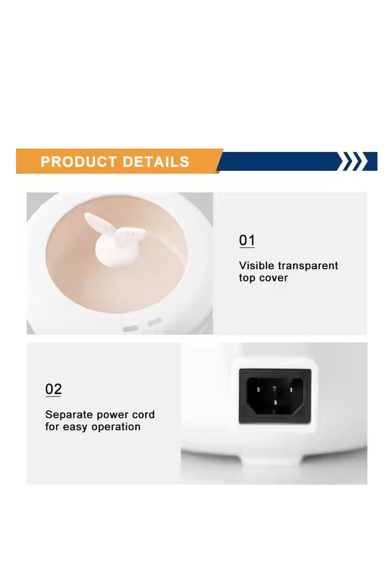 Multifunctional Portable Electric Cooker Non-stick Coated Inner Liner Home Outdoor Office Small Rice Cooker - Image 3