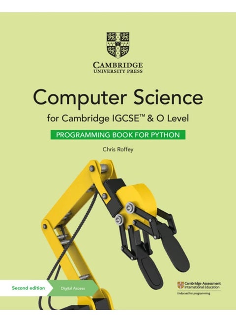 Cambridge University Press IGCSE™ and O Level Computer Science Programming Book for Python with Digital Access (2 Years)