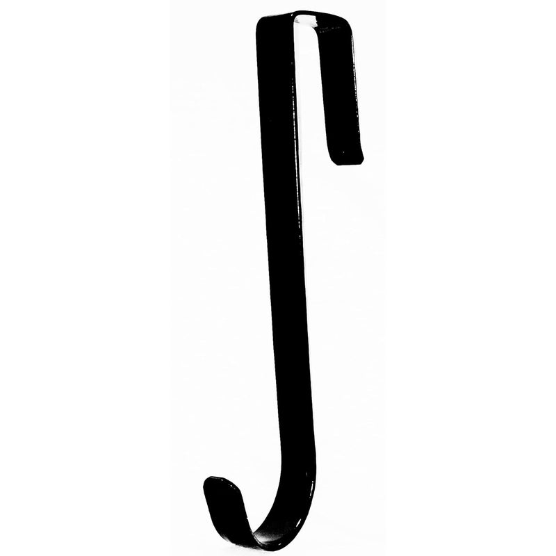 PLATIPUS Over The Door Hook Over Door Hanger Black Pack of 4 Metal - Image 2