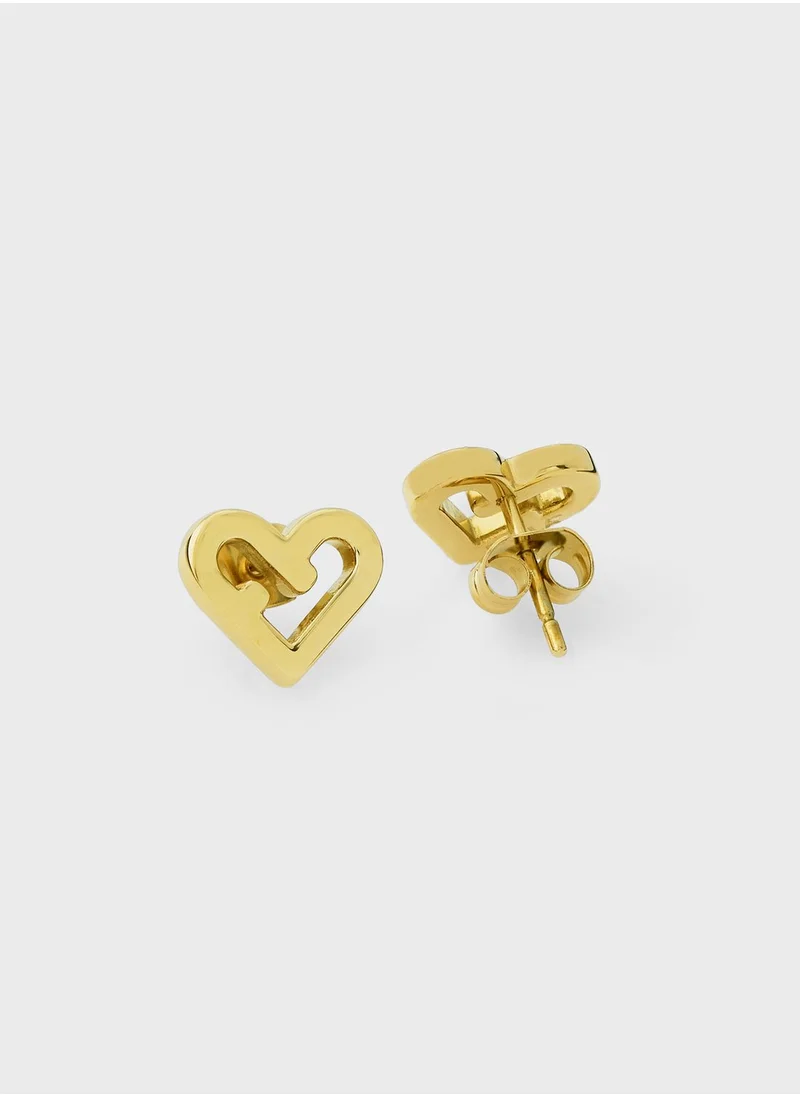 فورلا Love Stud Earrings