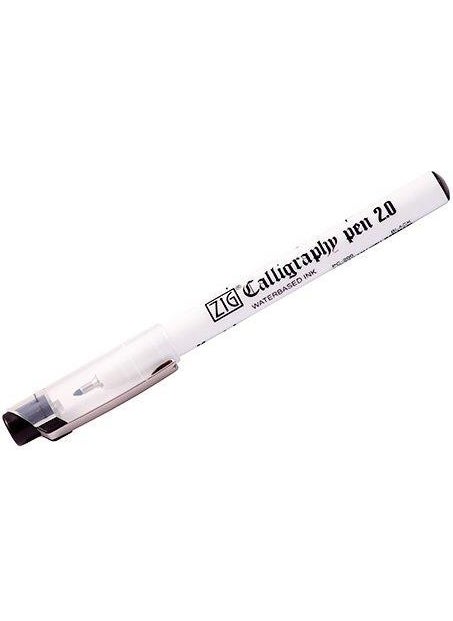 Zig Calligraphy Pen Side Cut Calligraphy Pen 2.0 mm Black 