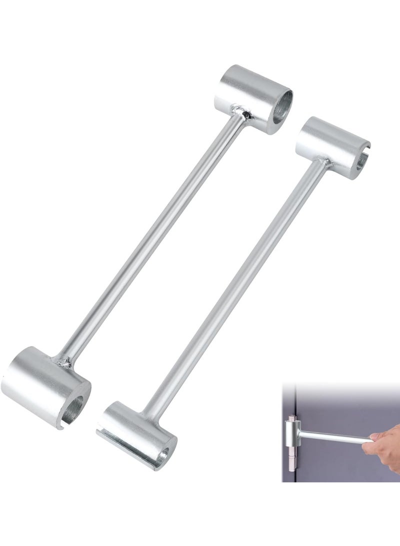HI-FINE 2pcs Hinges Gap Adjusting Wrench, 0.55-0.98in Door Hinge Repair Tool Door Hinge Adjustment Hinge Bender Hinge Wrench for Commercial Standard Gauge Heavy Duty Door Fire Clean Room Security Door - Image 1