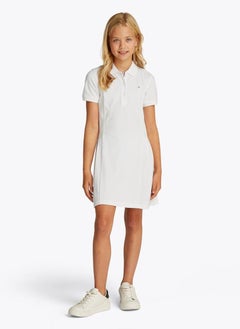 TOMMY HILFIGER Kids Pleated Polo Ss Dress  - Image 1