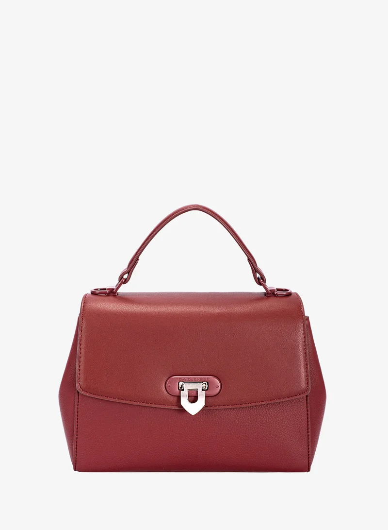 David Jones formal Clutch Bag for women- The new luxury hex bag with flap- Leather formal Handbag for every occassions- Hand-carried purse model cm7125-2