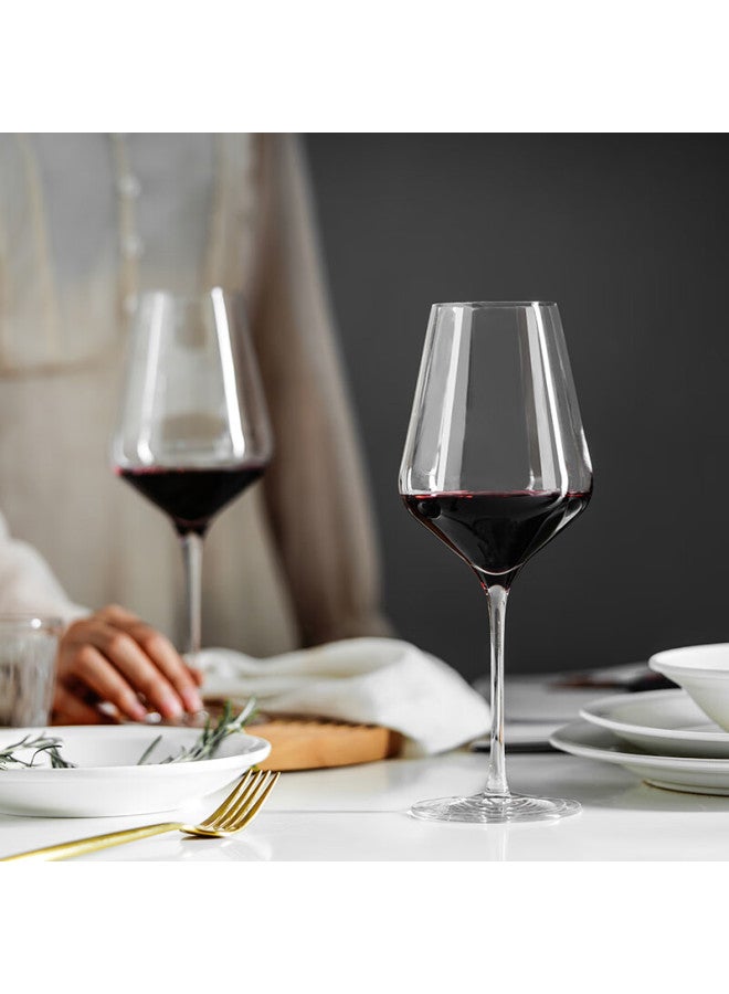 Cheer Wine Gl, Home Use Stemware, German Imported Bordeaux Wine Gl, Lead-free Crystal Wine Gl, Set Of 2 - Image 1