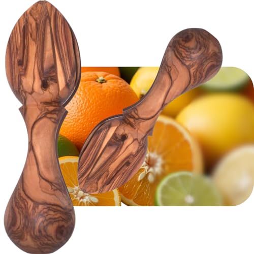 Holy Land Market Olive Wood Lemon JuicerCitrus Reamer Handcrafted from Bethlehem 55 in Asfour Outlet