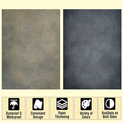 HomeArt Sheet 2 in 1 Product Photography Backdrop 3D Flat Lay Tabletop Double-Sided 20x29 Photo Background PVC Wrinkle Free for Small Products Food Cosmetics Shooot (Pack of 1, FL - 011) - Image 3