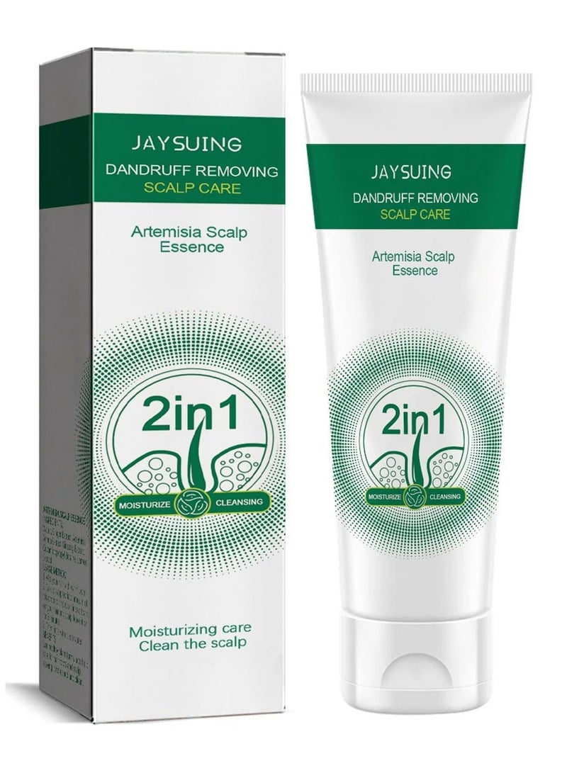 Jaysuing Scalp Shampoo, Anti-Dandruff Treatment, Anti-Itch, Oil Control, Smoothing, Moisturizing, Repairs Frizzy and Damaged Hair - Image 4