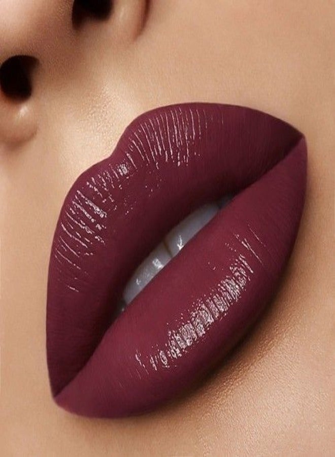 Milani Amore Matte Lip Crème, Shade Magnificient-42, 6g - Long-Lasting, Full Coverage Matte Liquid Lipstick - Image 4