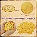 Byhoo 100 PCS Metal Gold CoinsDND Pirate CoinsStress Relief Toolwith Velvet Drawstring Pouch for Board GamesRole PlayingTreasure HuntsPirate Adventure Themed Play Favor - Image 4