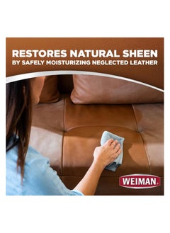 Weiman Weiman Leather Cleaning Conditioning Wipes 30ct Cleans Conditions and Protects  - Image 5