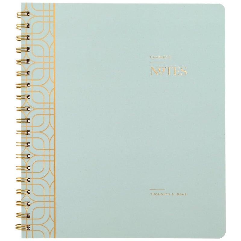 Cambridge WorkStyle Notebook, Legal Ruled Paper, 8" x 10", 80 Sheets, Mellow Frost (WS-407-46) - Image 1