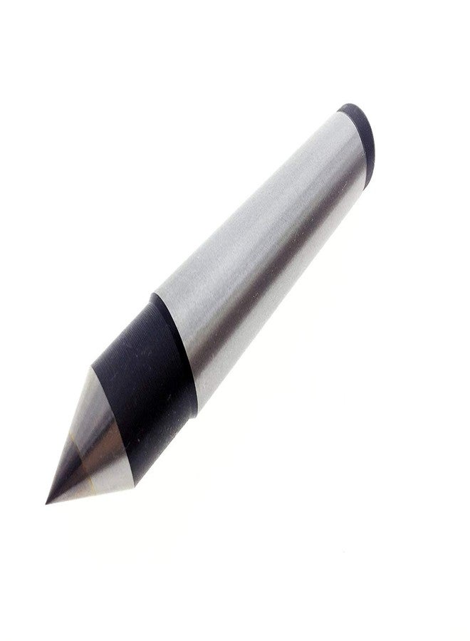 YXQ MT2 Morse Taper Drill Dead Center Lathes 100mm Length Silver Tone Black Alloy - Image 1