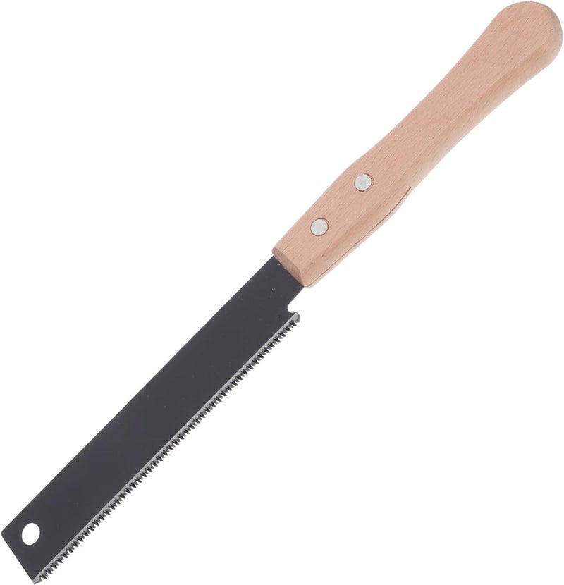 ABOOFAN Small Portable Hand Saw for Wood Cutting with Non-stick Coated Fine Teeth, Flush Trim Japanese Hand Saw for Woodworking and Gardening Use - Image 1