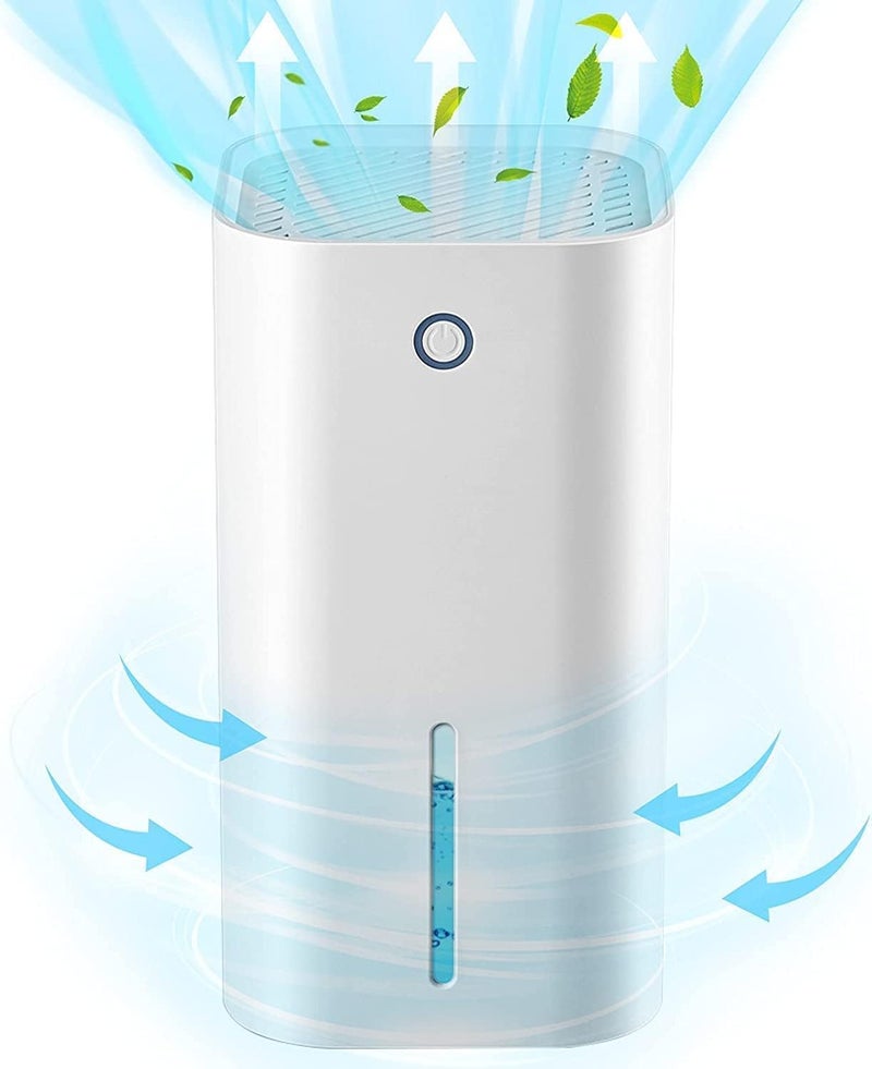 TDOO Household Electric Dehumidifier - 850ml Sleep Mode Portable Compact Ultra Quiet Dehumidifier 36dB Auto Shut-Off for Wet Home, Bedroom, Bedroom, Wardrobe, - Image 1