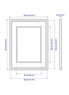 Frame, white, 30x40 cm - pzsku/Z026956CFD5A104A2C0DAZ/45/_/1740222092/d17fe095-ac48-4847-ac8e-96b8ad3ee902