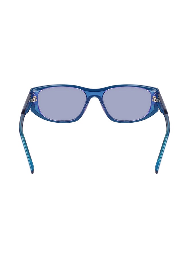 DKNY FULL RIM ACETATE DKNY SUN DK553S 5517 (425) LAYERED BLUEBERRY - Image 3