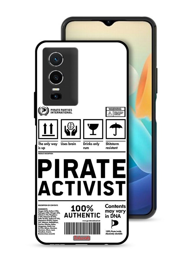Tolwak Vivo Y76 5G Protective Case Cover Private Activist Sticker - Image 1