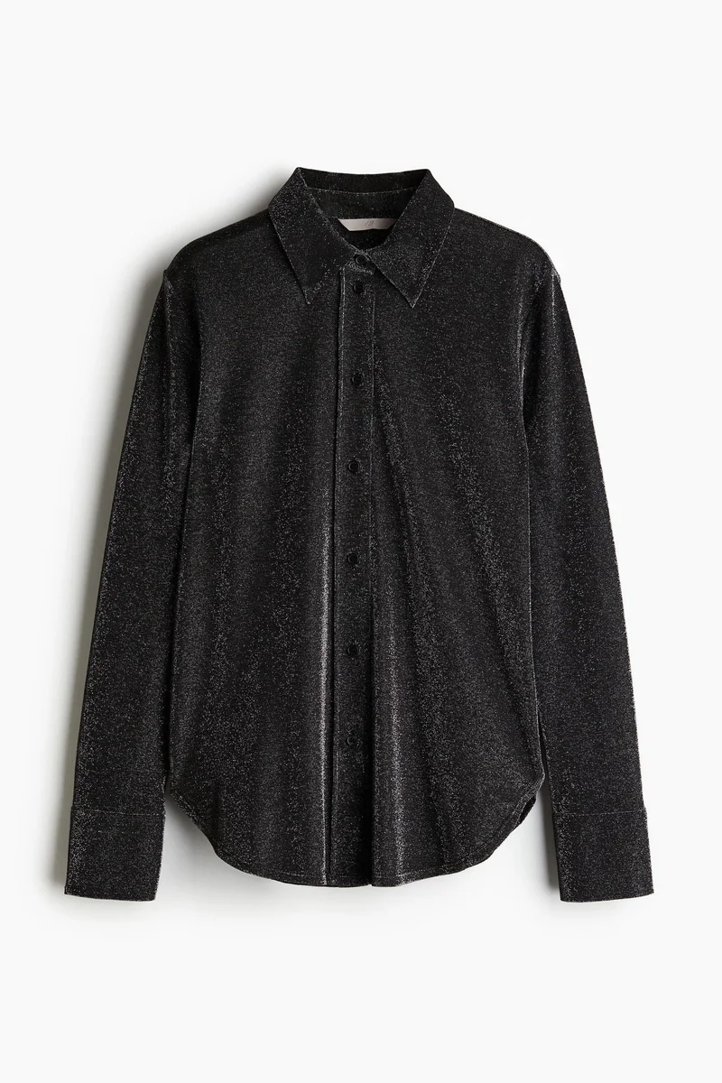 H&M Glittery shirt