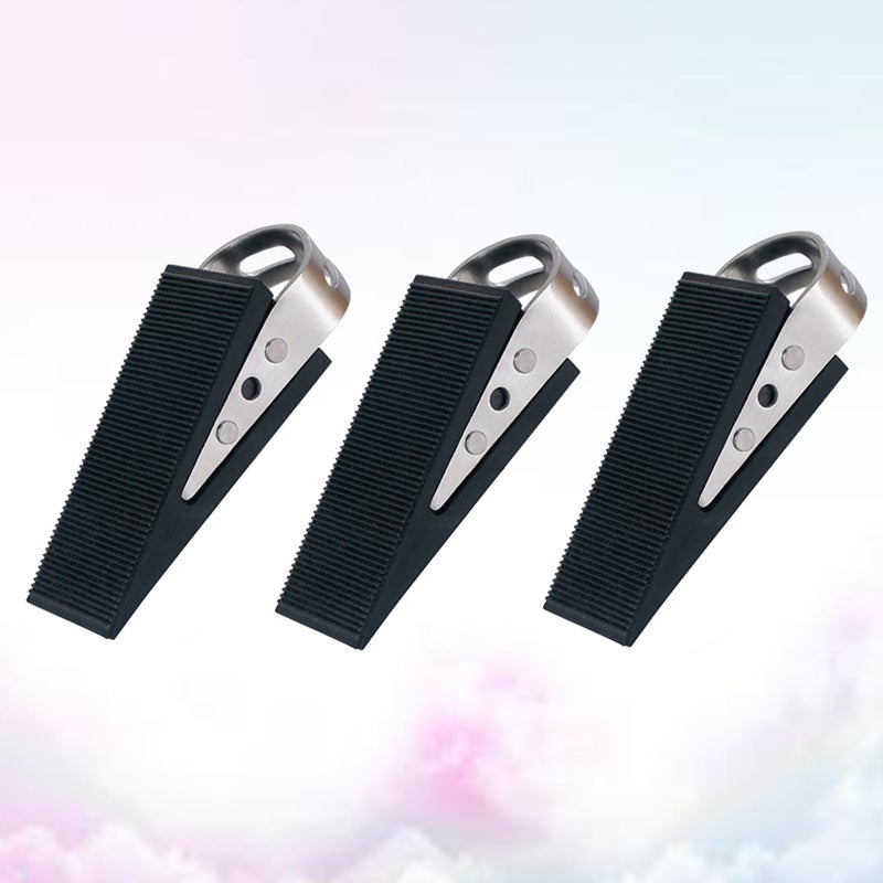 3pcs Stainless Steel Wire-draw Door Punch Free Floor Door - Image 5