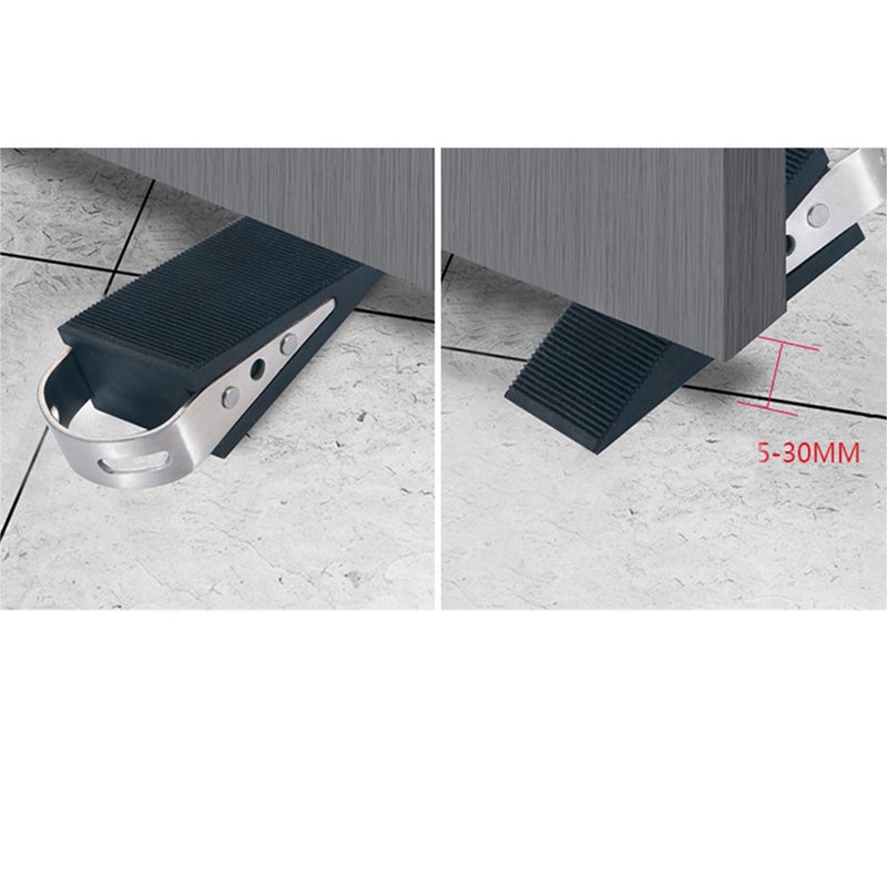 3pcs Stainless Steel Wire-draw Door Punch Free Floor Door - Image 4