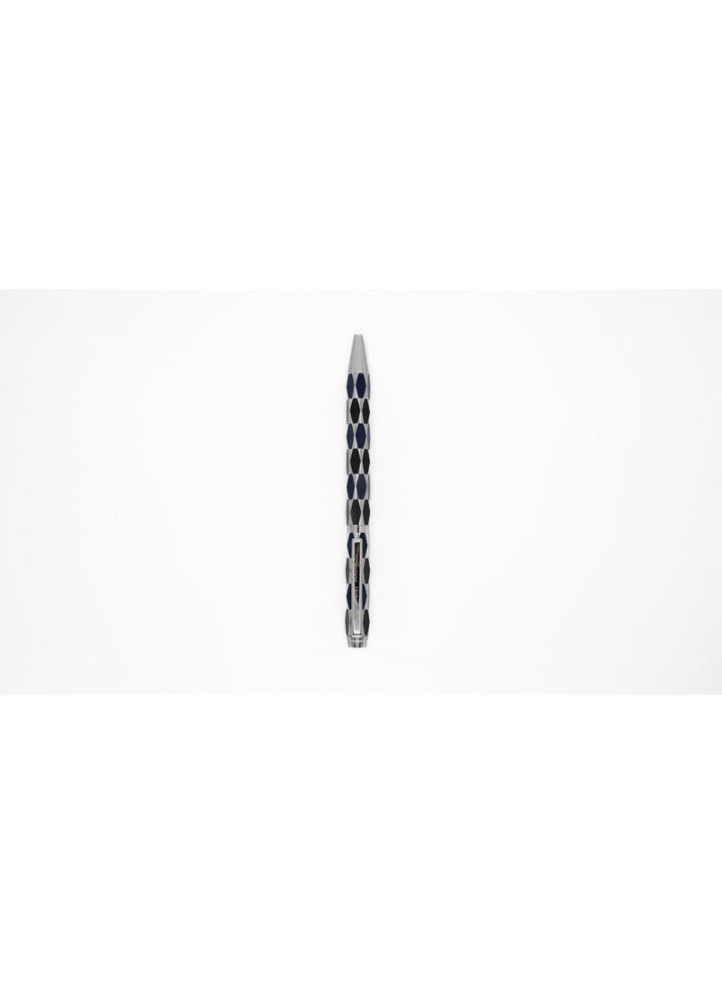 Ancora Masquerade Blue Limited Edition Pen of 88 Enameld Luxury Rollerball - Image 2