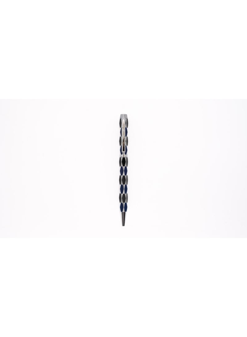 Ancora Masquerade Blue Limited Edition Pen of 88 Enameld Luxury Rollerball - Image 4