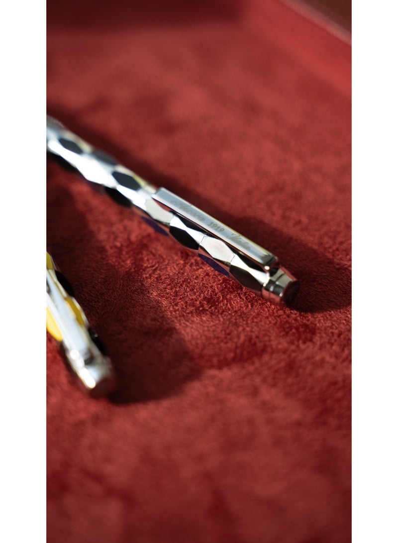 Ancora Masquerade Blue Limited Edition Pen of 88 Enameld Luxury Rollerball - Image 1