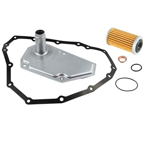 MEMOEO RE0F11A CVT Transmission Filter Oil Pan Gasket Kit Compatible With Nissan 2013-2019 Sentra 1.8L,2012-2019 Versa 1.6L,2014-2019 Versa Note 1.6L 33010-JF015 31726-28X0A 31726-3JX0A 19318012 - Image 1