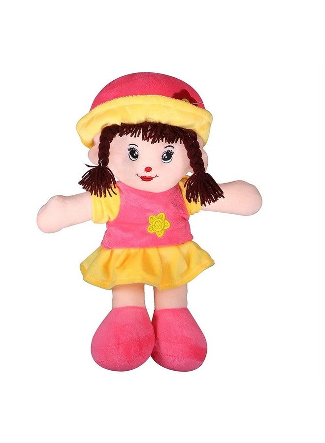 Glance Soft Cute Looking Beautiful Doll | Attractive Stuffed Toys | Grab Your Attention on Little Darling Doll (Pink Addie Girl, 40 cm)