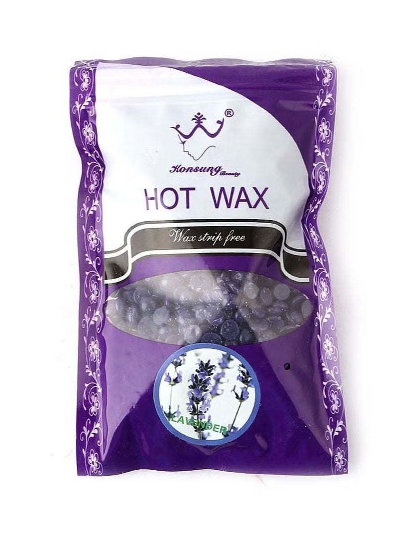 كونسونج بيوتي حبيبات شمع إزالة الشعر الساخنة بنكهة اللافندر 100 جرام - Image 1