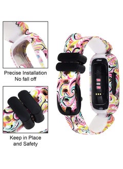 SYOSI Bands Compatible for Fitbit Ace 3 Straps for Kids Girls Boys- Colorful Skin-Friendly Waterproof Ace 3 Bands for Girls Watch Band Wrist Strap Bracelet Accessories For Kid Children(3 Pack)Bands Compatib  - Image 3