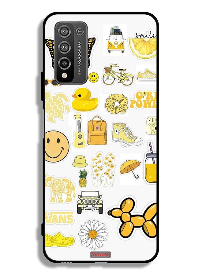 Tolwak Honor 10X Lite Protective Case Cover Girly Tags - Image 2