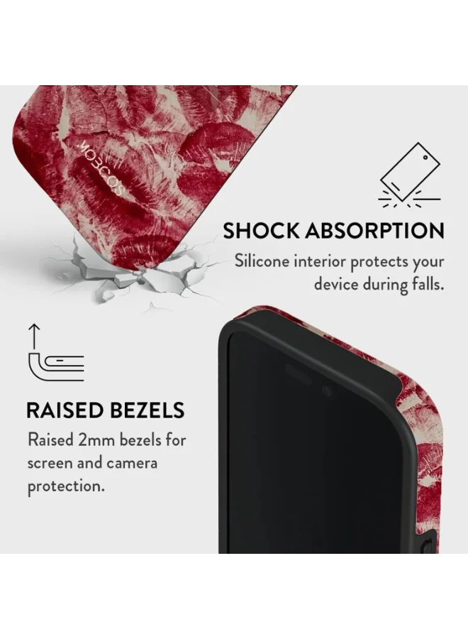 Mobcos  iPhone 16 Pro Max Reminder Premium Case Compatible with Hybrid Dual-Layer Hard Shell + Silicone Protection - Scratch-Resistant Shockproof Mobile Cover  | Best Price UAE