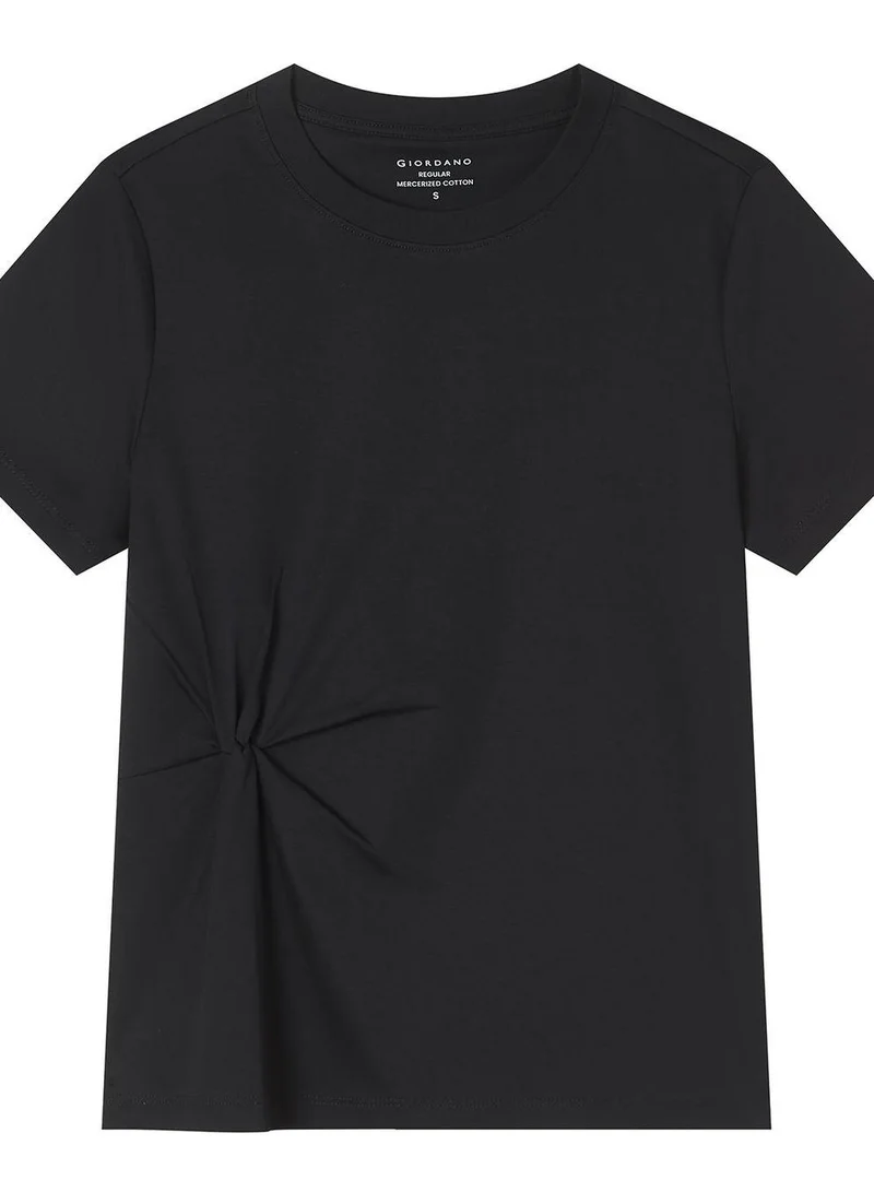 Giordano Women's Regular Mercerized Twist Tee