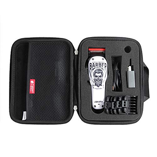 Hermitshell Travel Case for BESTBOMG Updated Version Professional Hair Clippers Cordless Haircut Kit Rechargeable 2000mAh Hair Beard Trimmer - Image 1