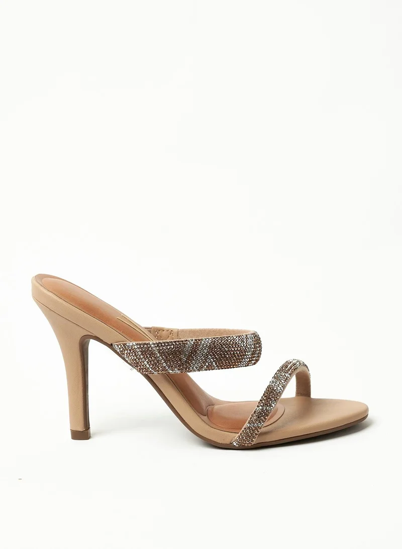 فيزانو صنادل بكعب عريض للنساء - صنادل أنيقة بكعب عالٍ للارتداء اليومي