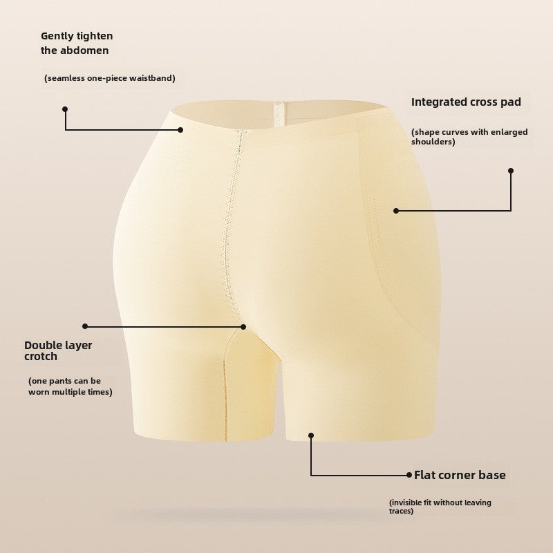 Shaping Panties Ice Silk Thin Safety Shorts Apricot - Image 5