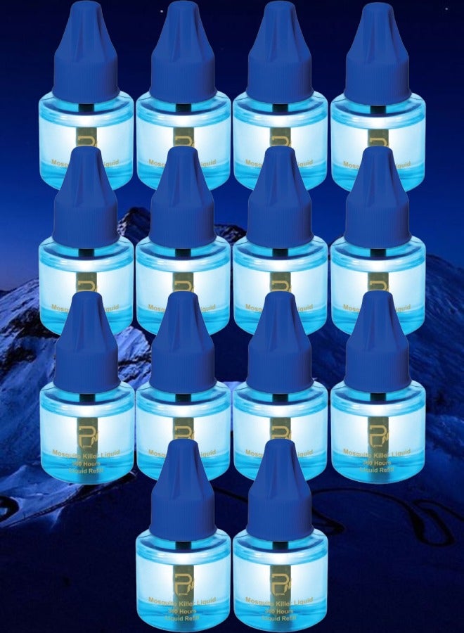 PYRON 14 Pieces Mosquito Repelling Liquid Lasts 1080 Hours With Beautiful Perfume Smell 45ml - Image 1