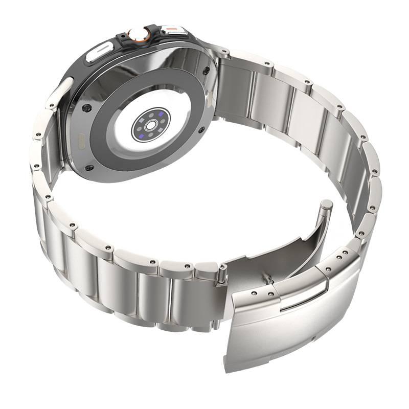 Adjustable Smartwatch Band Compatible with Samsung Galaxy Watch 7 with Fit Replacement Strap for Daily Wear Black - Image 5