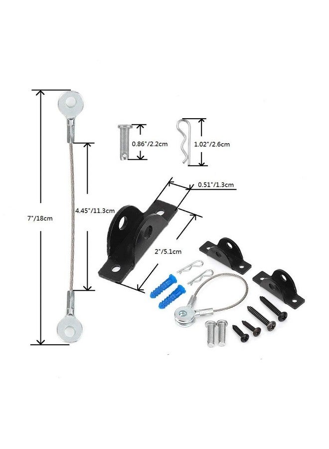 Home Master Hardware Furniture Anchors Anti-Tip Kit (4 Pack)- Furniture Straps for Baby Proofing, Secure 400 lbs Cabinet Prevent Falling Prevention Strap, Wall Anchor Prevent Child Pet Safety, HOME MASTER HARDWARE - Image 5