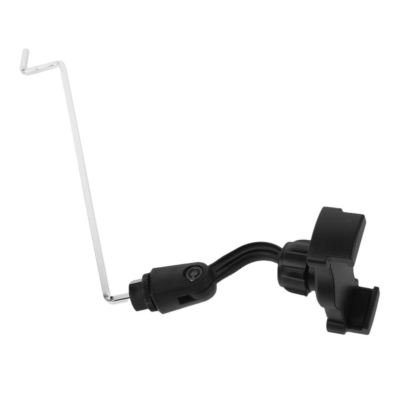 Stainless Steel Saxophone Phone Holder Lyre Clip Adjustable Mount for Alto Tenor Saxophone - Image 2