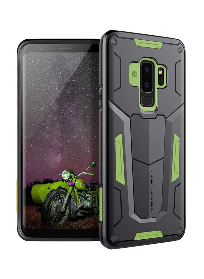 NIBEMINENT Defender Series Case Cover For Samsung Galaxy S9+ Black/Green 