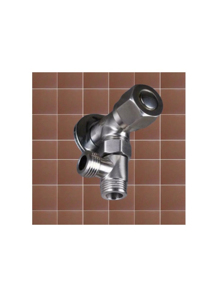 Shams A bathroom bidet consisting of a 2-piece corner valve and a 1.5-meter long thermal hose  - Image 3