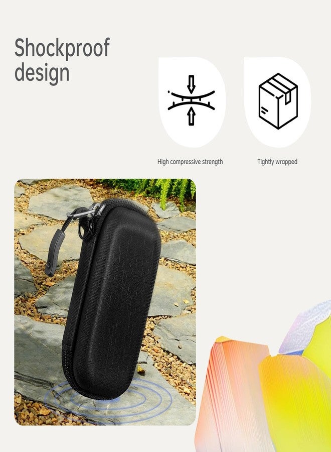 Megoo Travel Case Compatible with Beurer BR60/BR90/BR10 Insect Bite Healer, Hard EVA Protective Storage Box with Mesh Pocket & Strap – Black (Case Only - Image 5