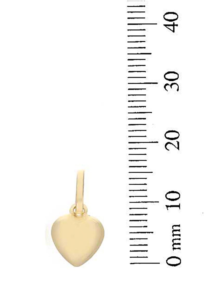 FK Jewellers - Gold Necklace (Chain with Heart Pendant) 18KT - FKJNKL18KU1051 - Image 1