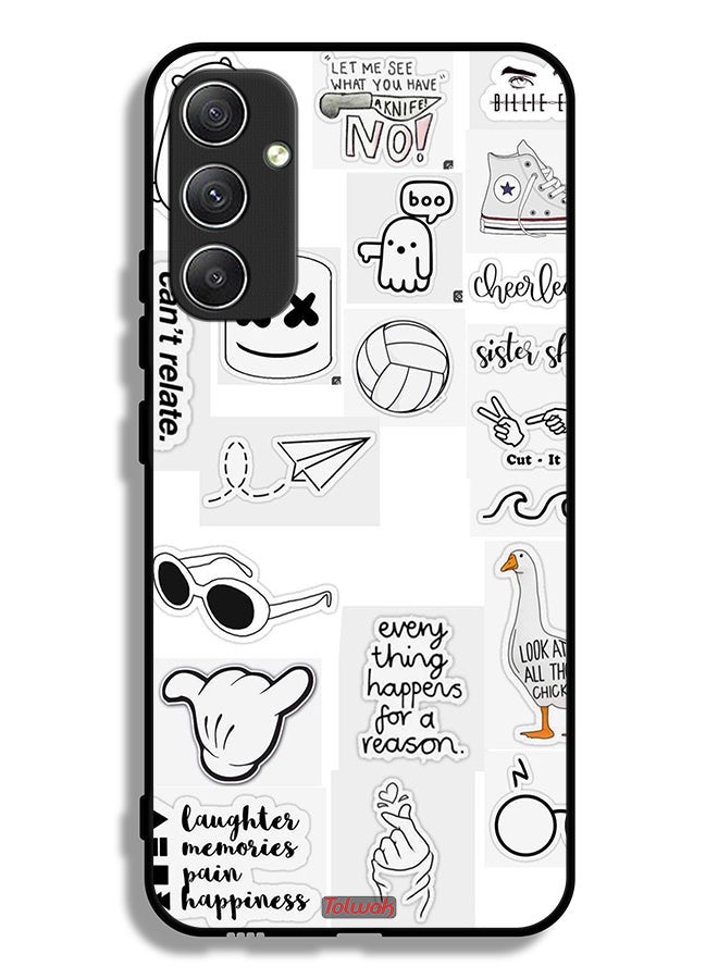 Tolwak Samsung Galaxy A34 5G Protective Case Cover Can Not Relate - Image 1